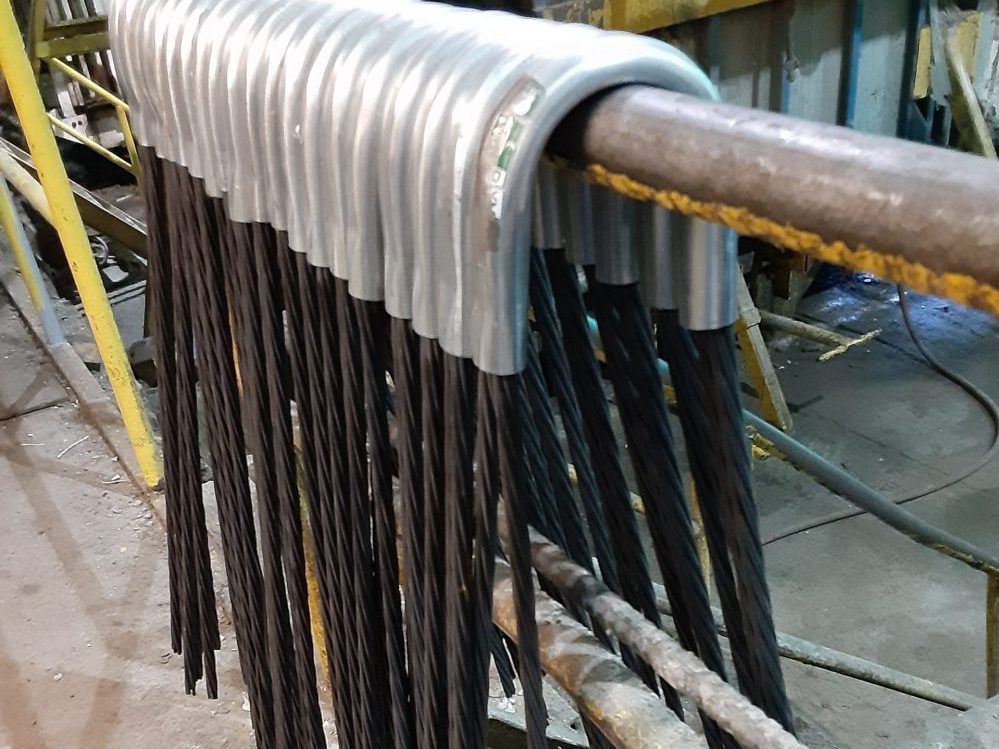 Strand Lifting Irons Type II Pennsylvania Insert Corporation